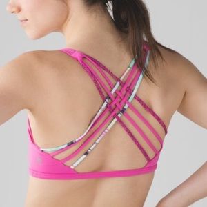 Lululemon Free To Be Wild Bra - Pink Paradise